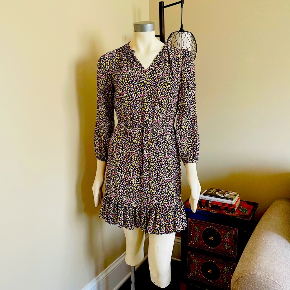 Draper James Floral Popover Dress